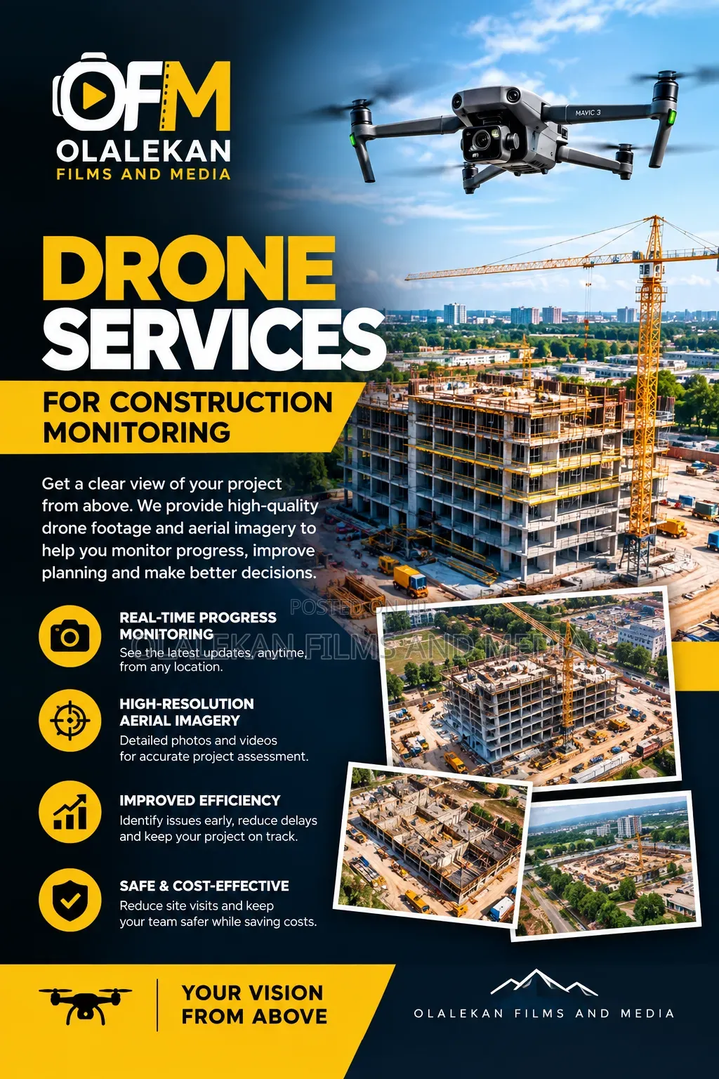 Drone for Construction Monitoring