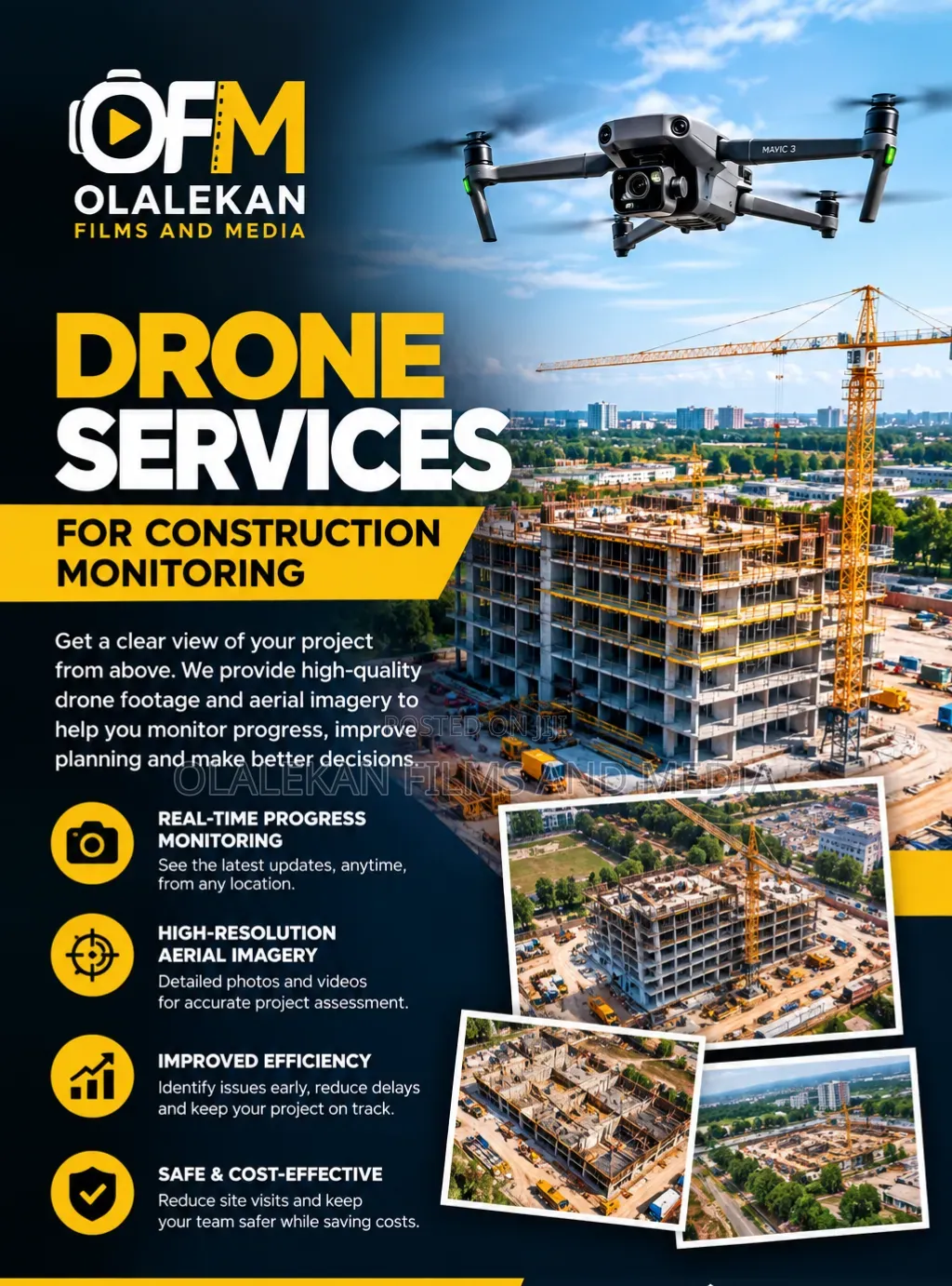 Drone for Construction Monitoring