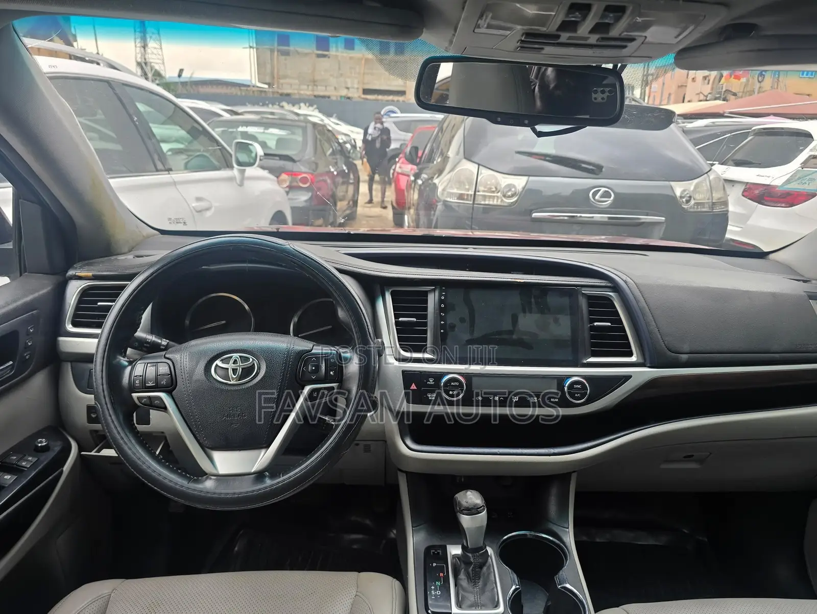 Toyota Highlander XLE 4dr SUV (3.5L 6cyl 6A) 2015 Burgundy
