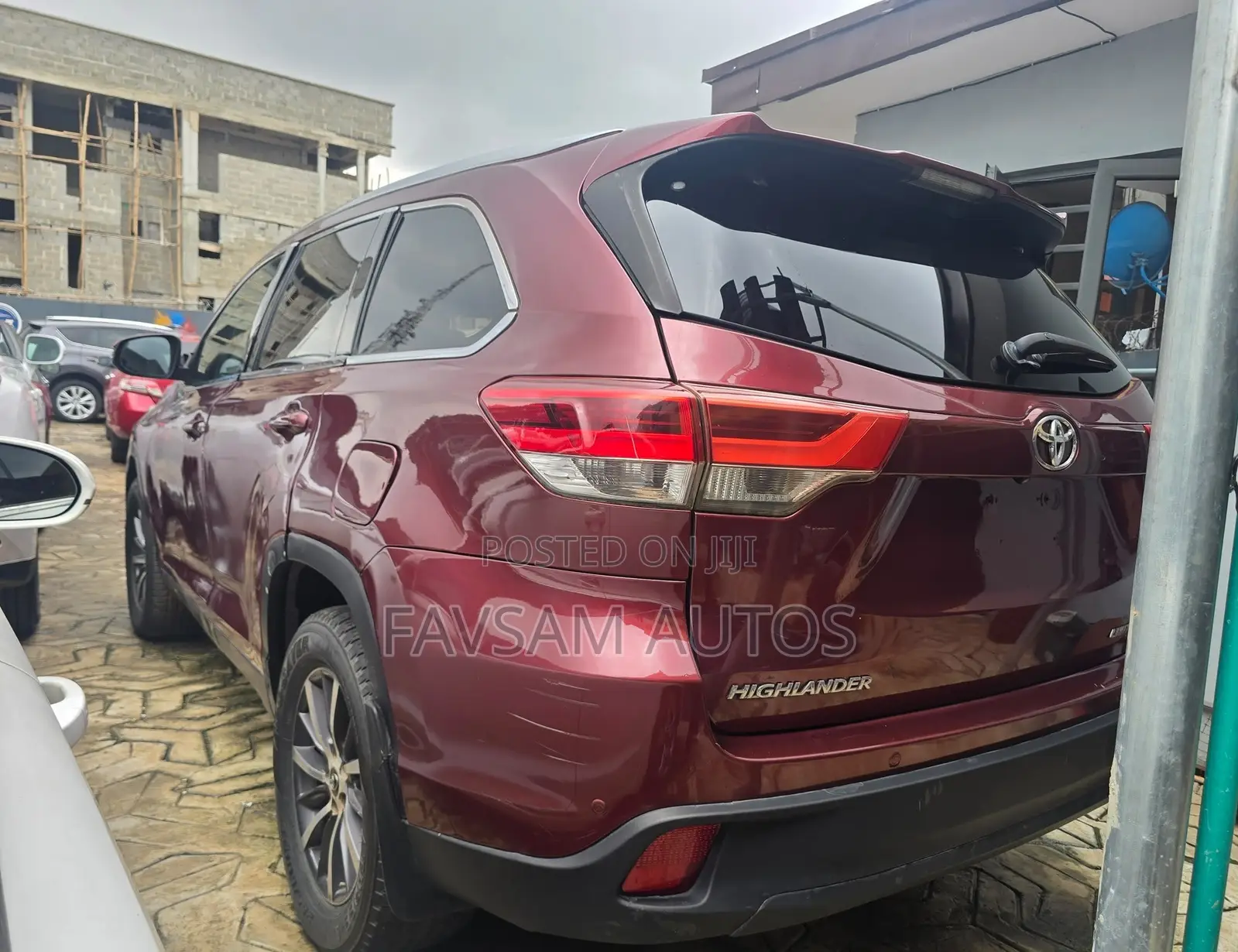 Toyota Highlander XLE 4dr SUV (3.5L 6cyl 6A) 2015 Burgundy