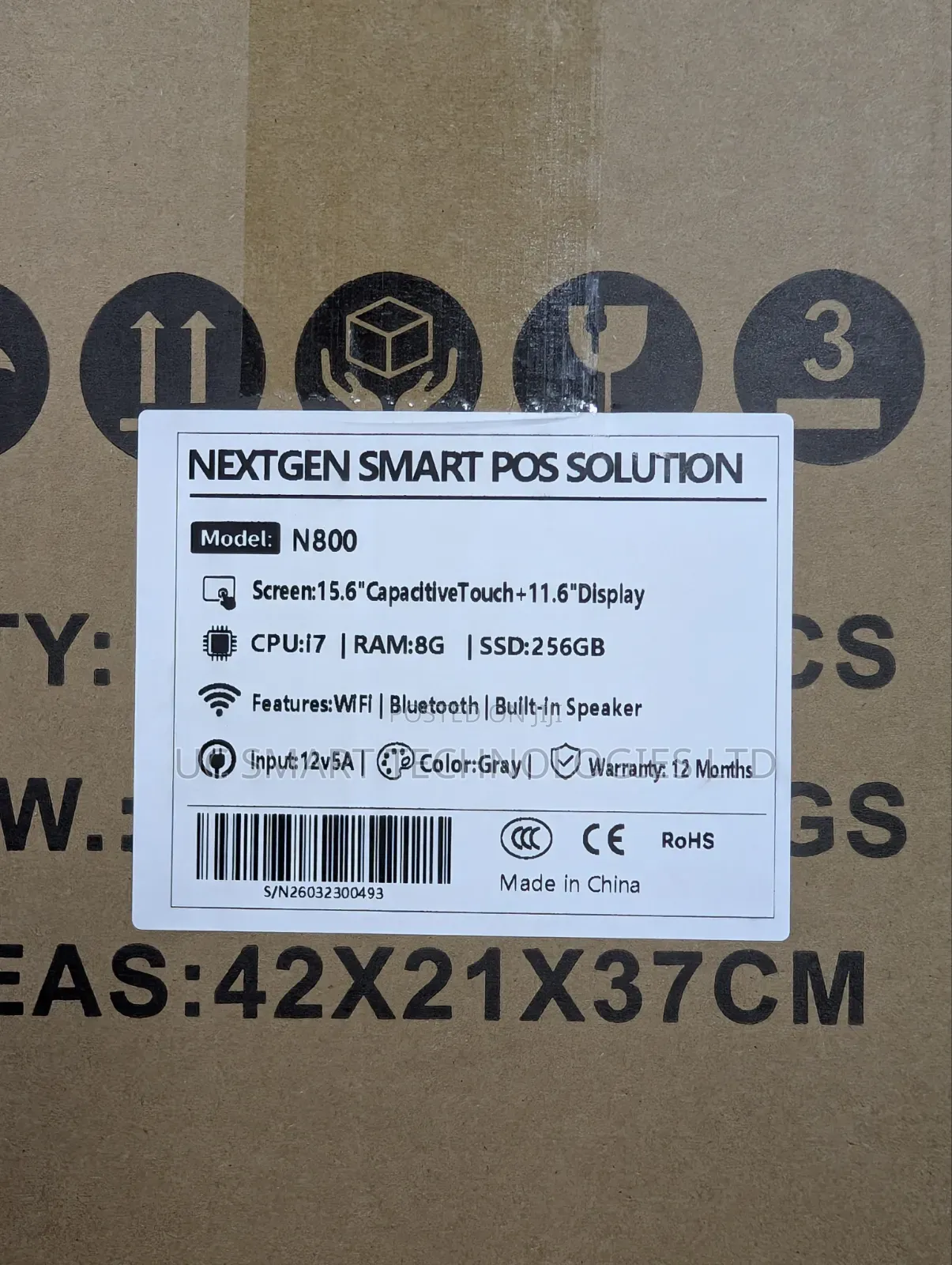 Nextgen Pos System Intel Core I7 256gb SSD 8gb Ram Window 10