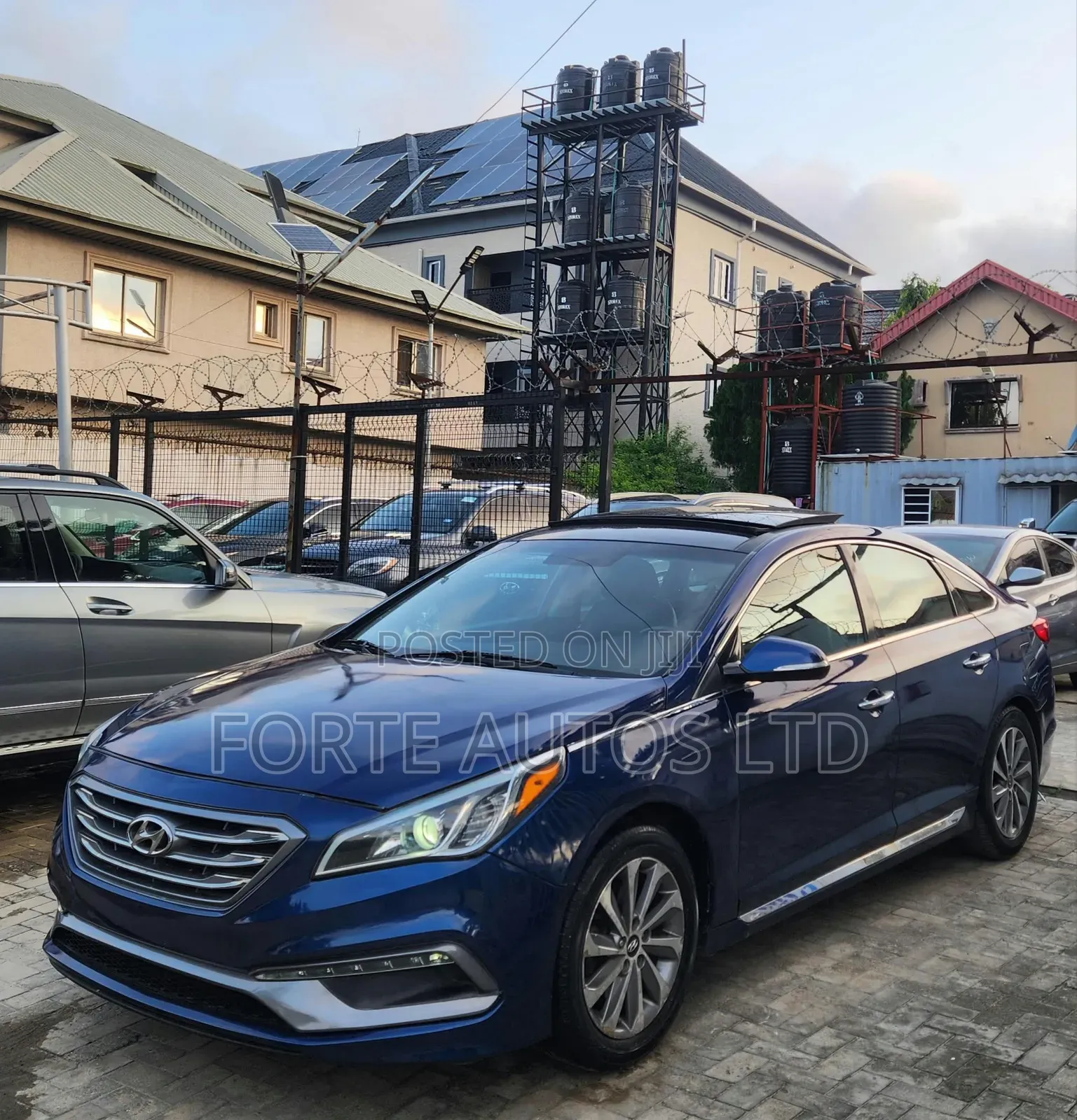 Hyundai Sonata Sport 2.0T 4dr Sedan (2.0L 4cyl Turbo 6A) 2015 Blue