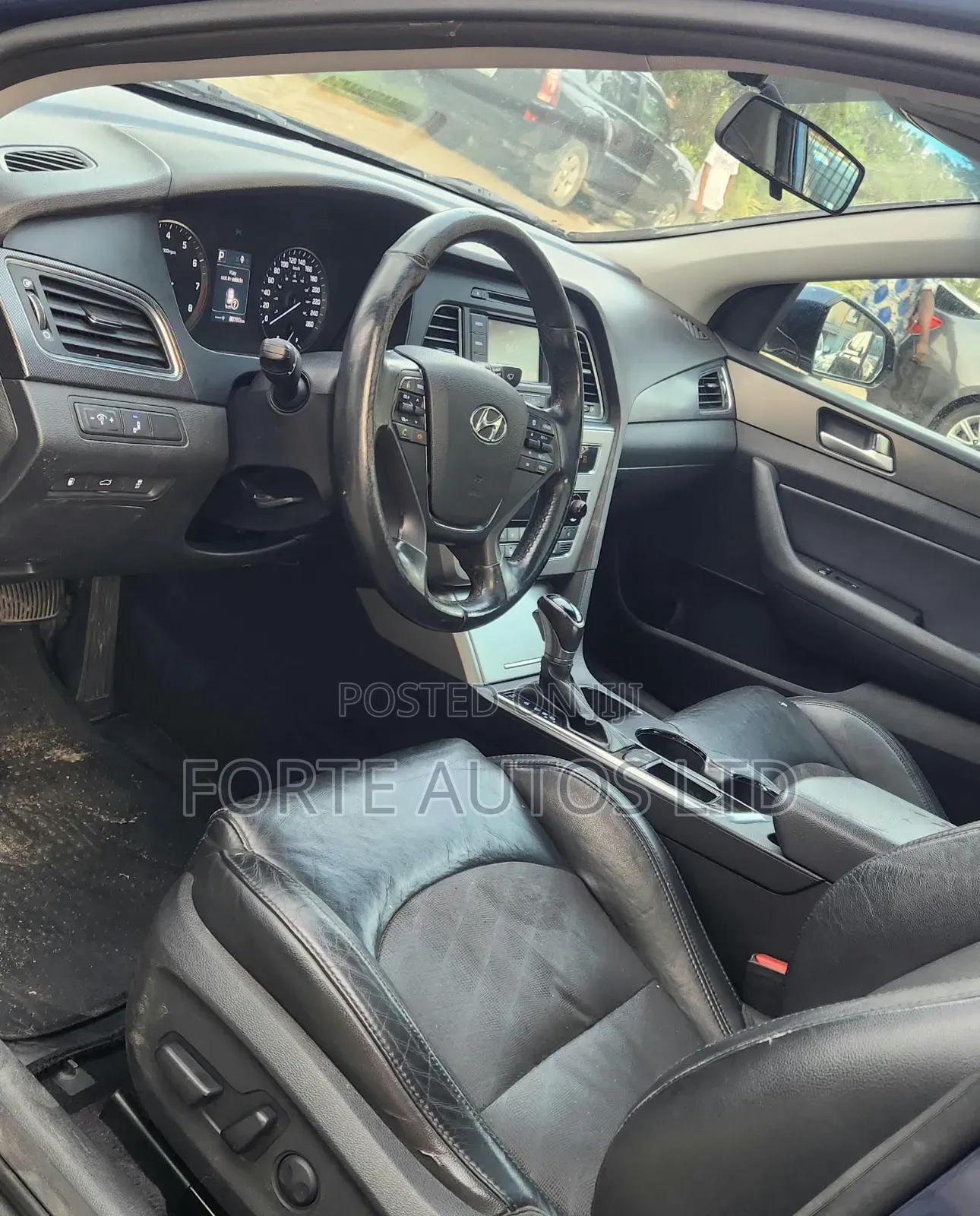 Hyundai Sonata Sport 2.0T 4dr Sedan (2.0L 4cyl Turbo 6A) 2015 Blue