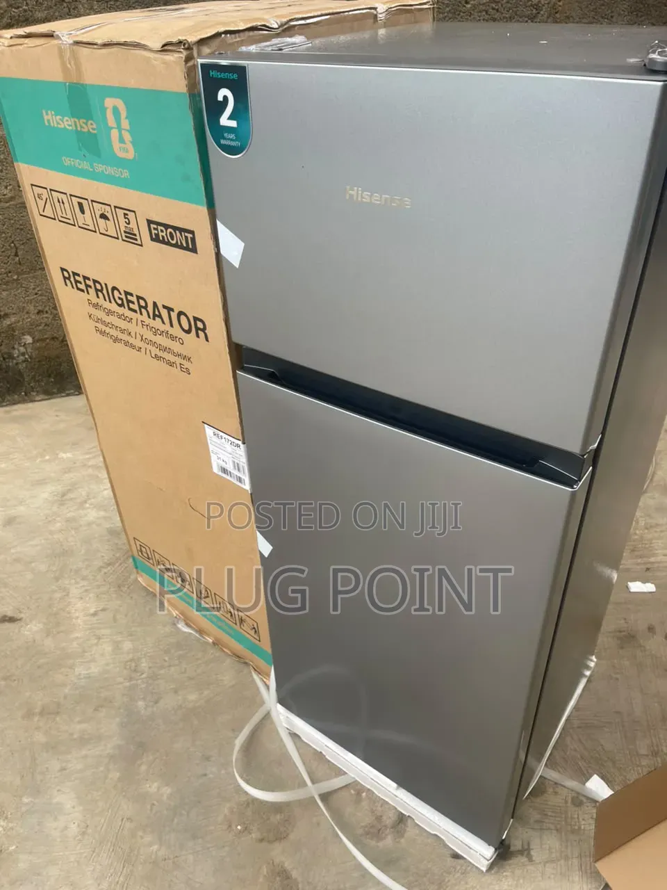 Hisense Ref172dr 124l Sleek Home Refrigerator