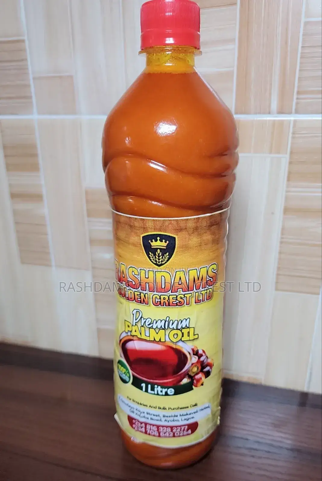 1 1.5 L Fresh Red Palm Oil: Quality Natural Palm Oil