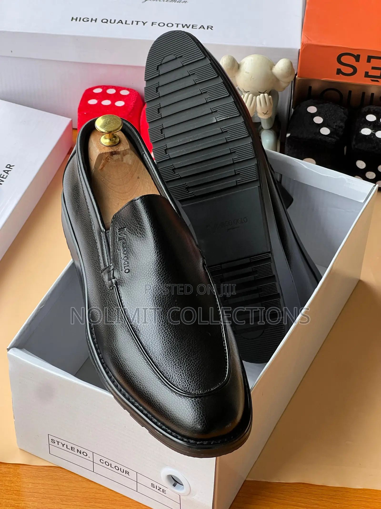 Marco Oglo Men's Leather Dress Shoes