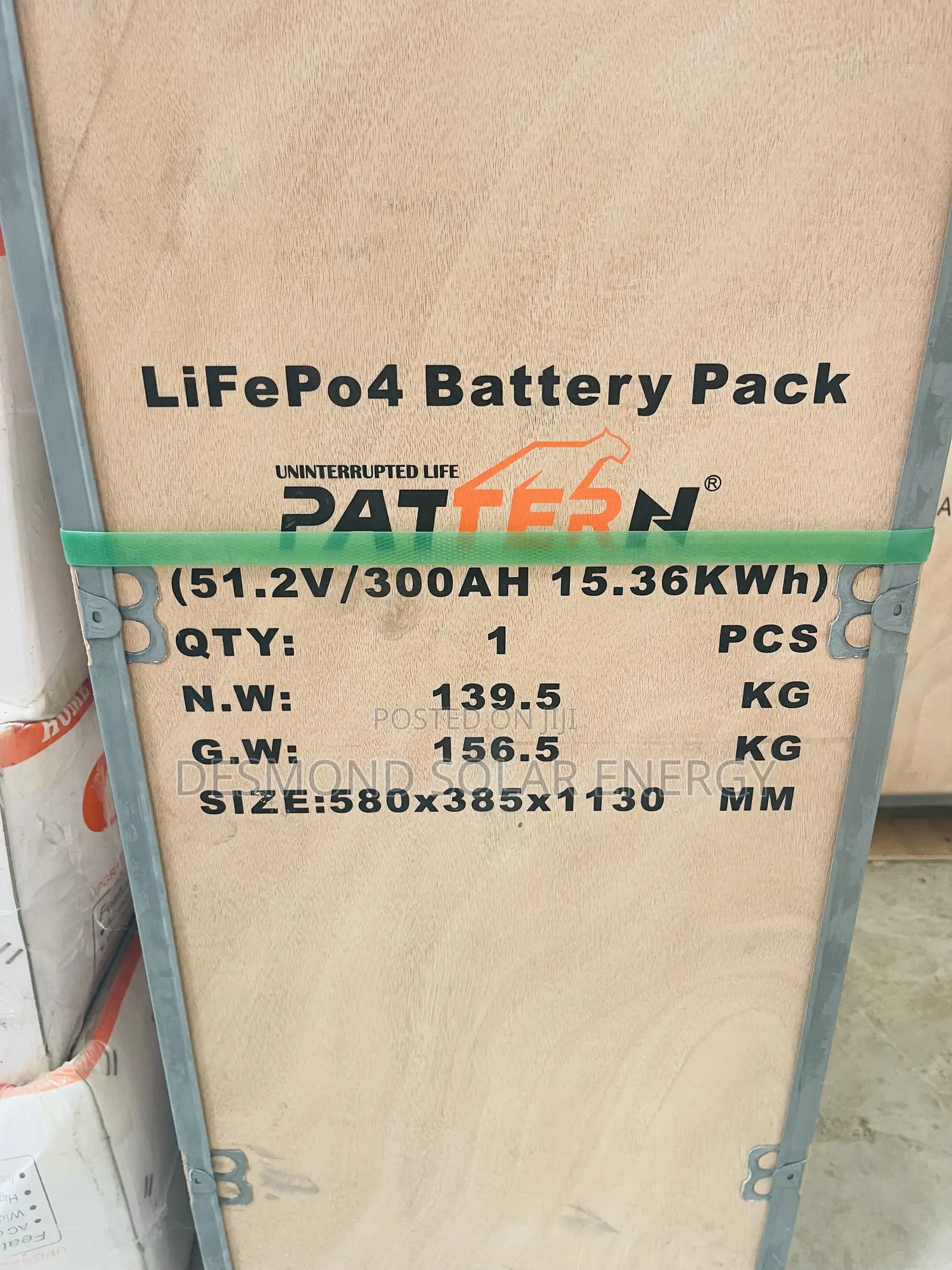 15kwh 51.2v Patten Lithium Batteries Very Strong and Very Good
