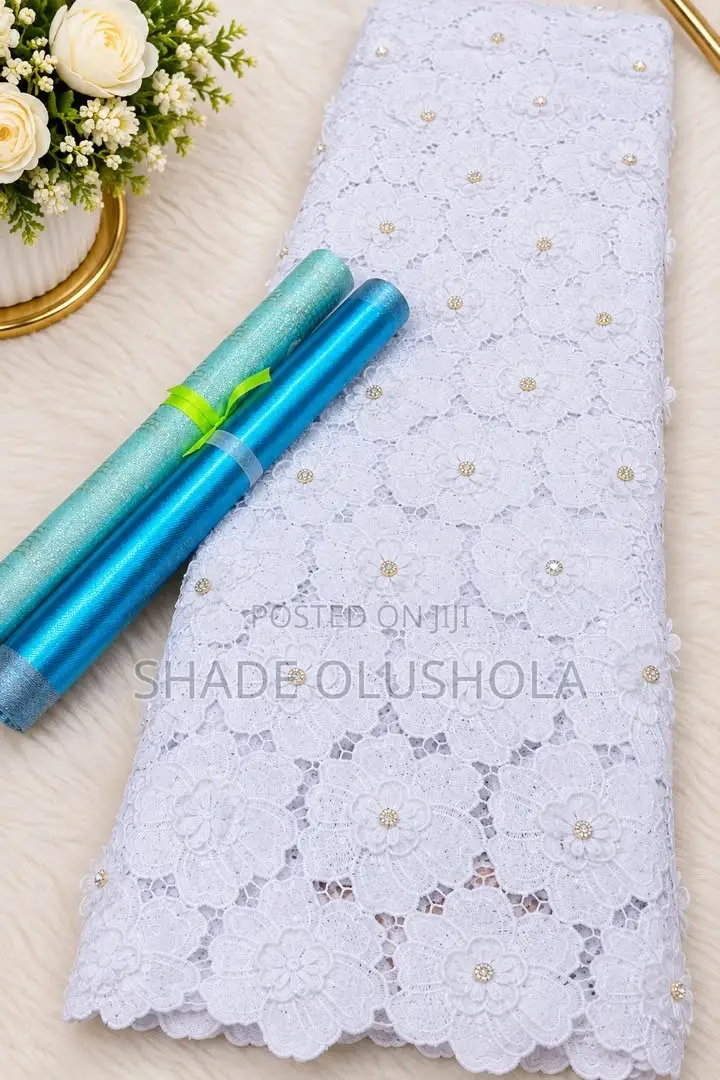 High Quality Beaded Cord Lace