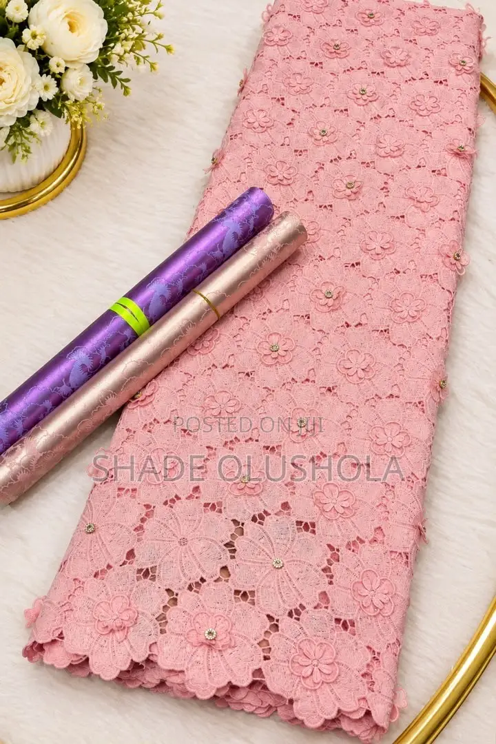 High Quality Beaded Cord Lace