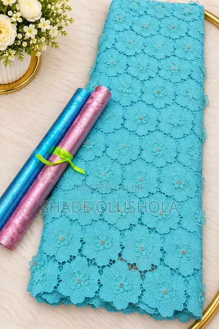 High Quality Beaded Cord Lace