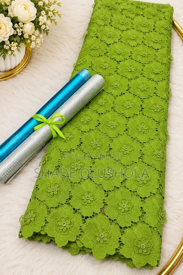 High Quality Beaded Cord Lace