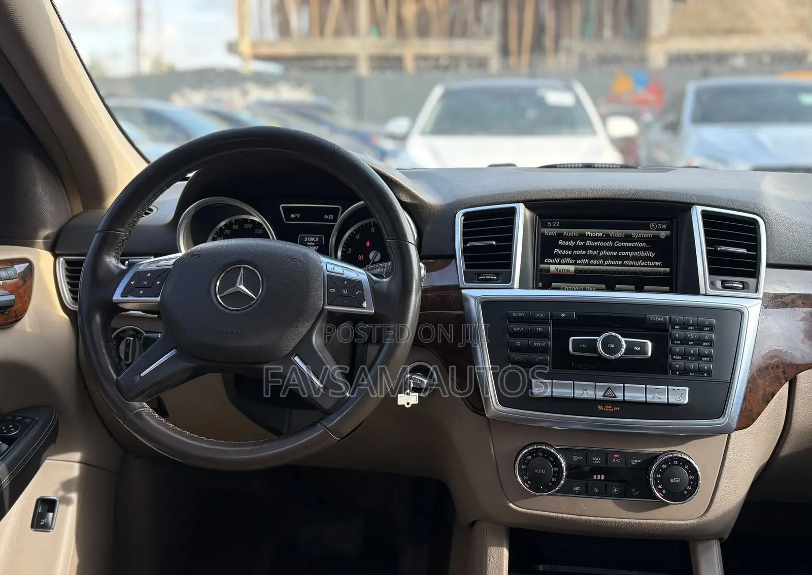Mercedes-Benz M Class ML350 4dr SUV (3.5L 6cyl 7A) 2014 White