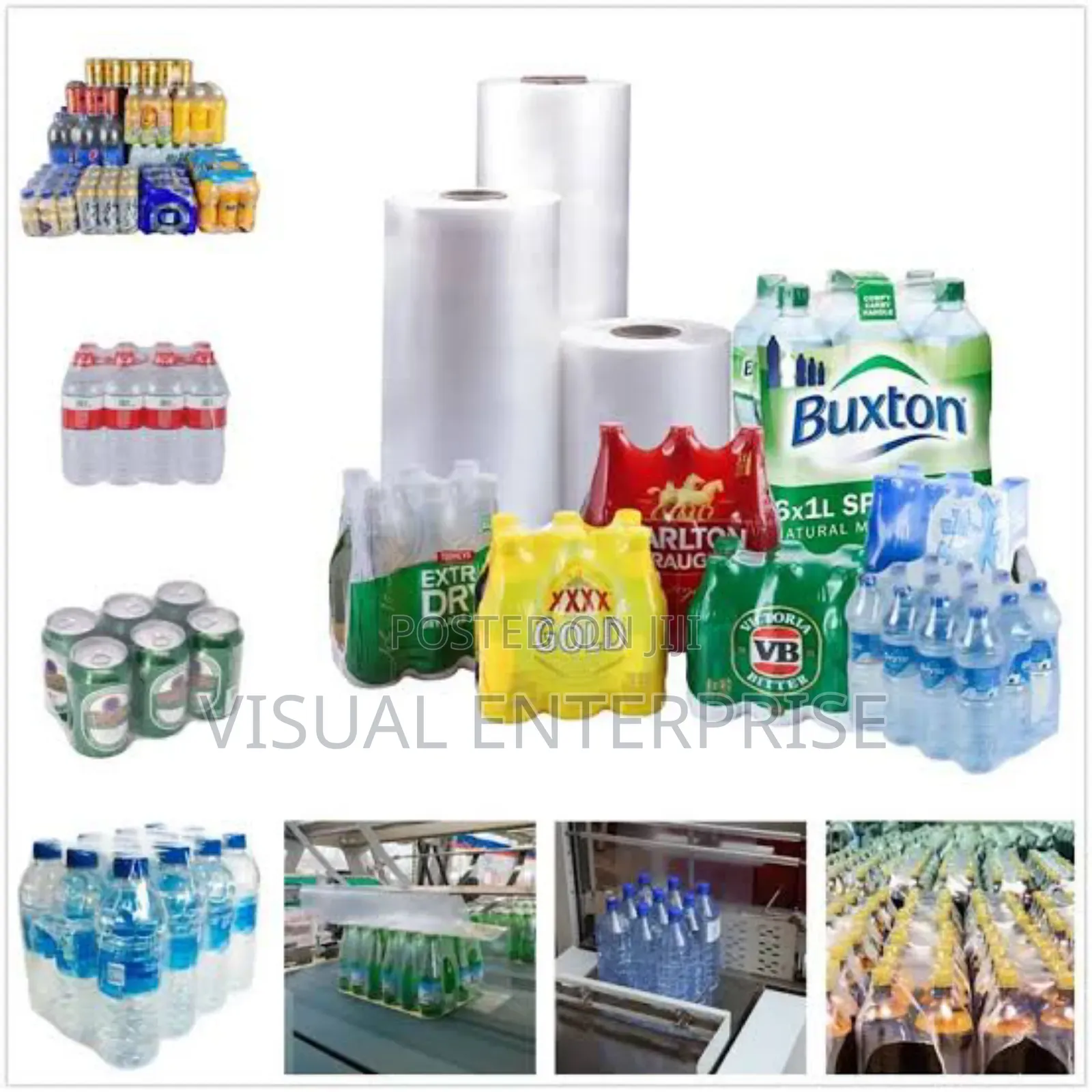 Quality Heat Shrink Film for Packaging All Kinds of Drinks. 10kg