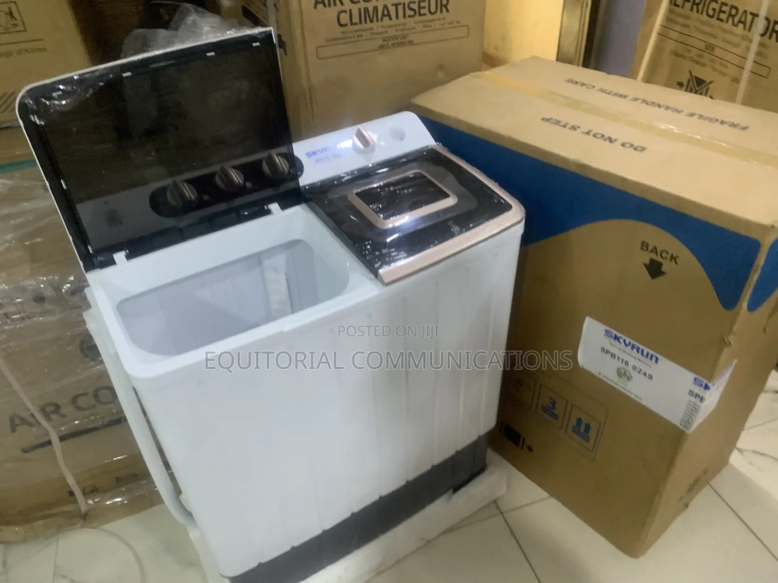 SKYRUN 11KG Twin Tub Washer With Separate Spin Dryer