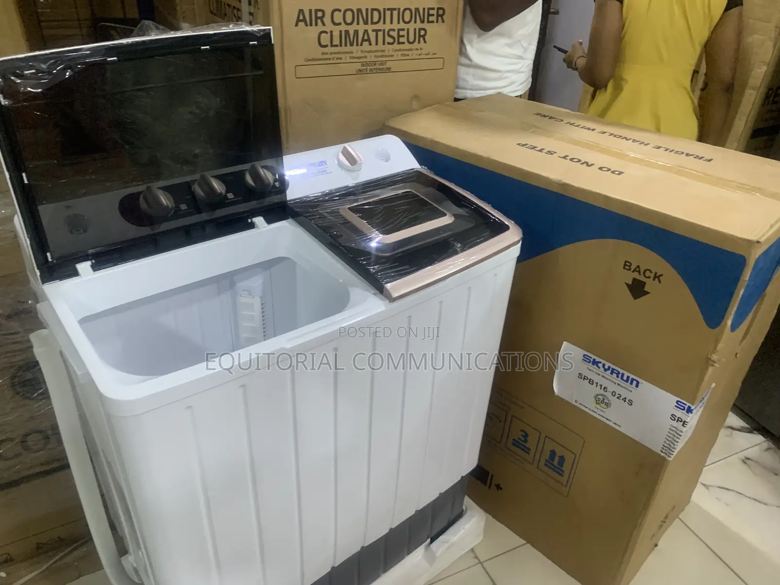 SKYRUN 11KG Manual Washing Machine With Spin Compartment