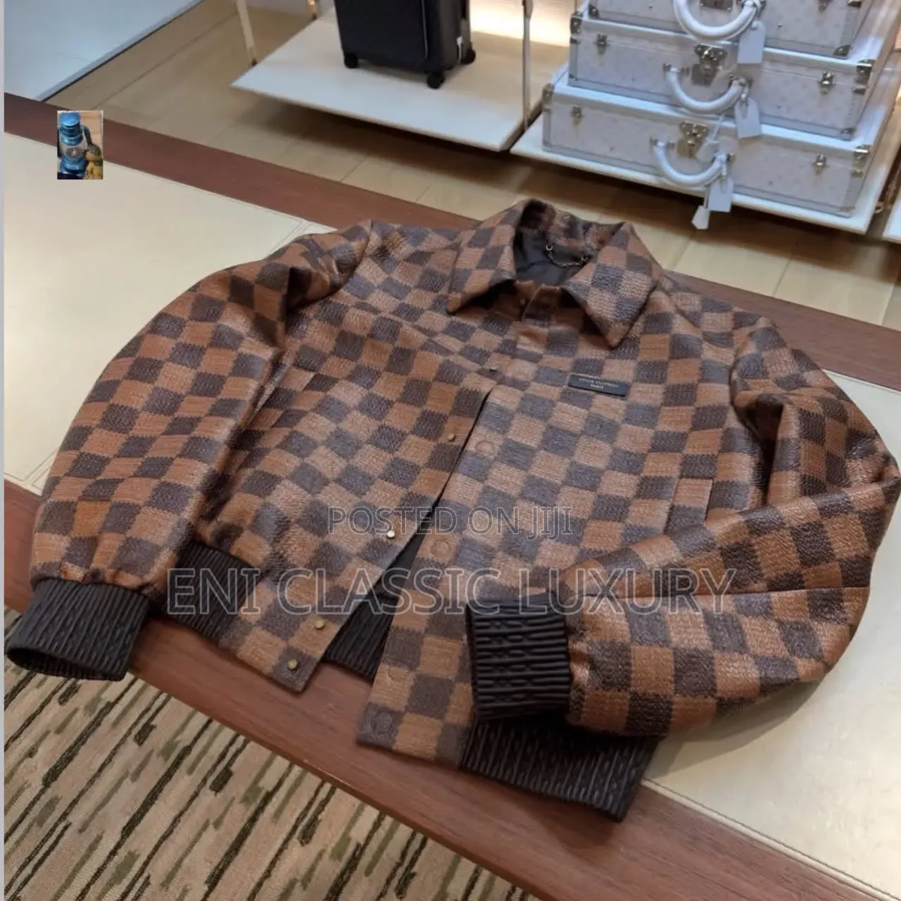 Louis Vuitton Luxury Leather Jackets Best Quality Well Branded Package