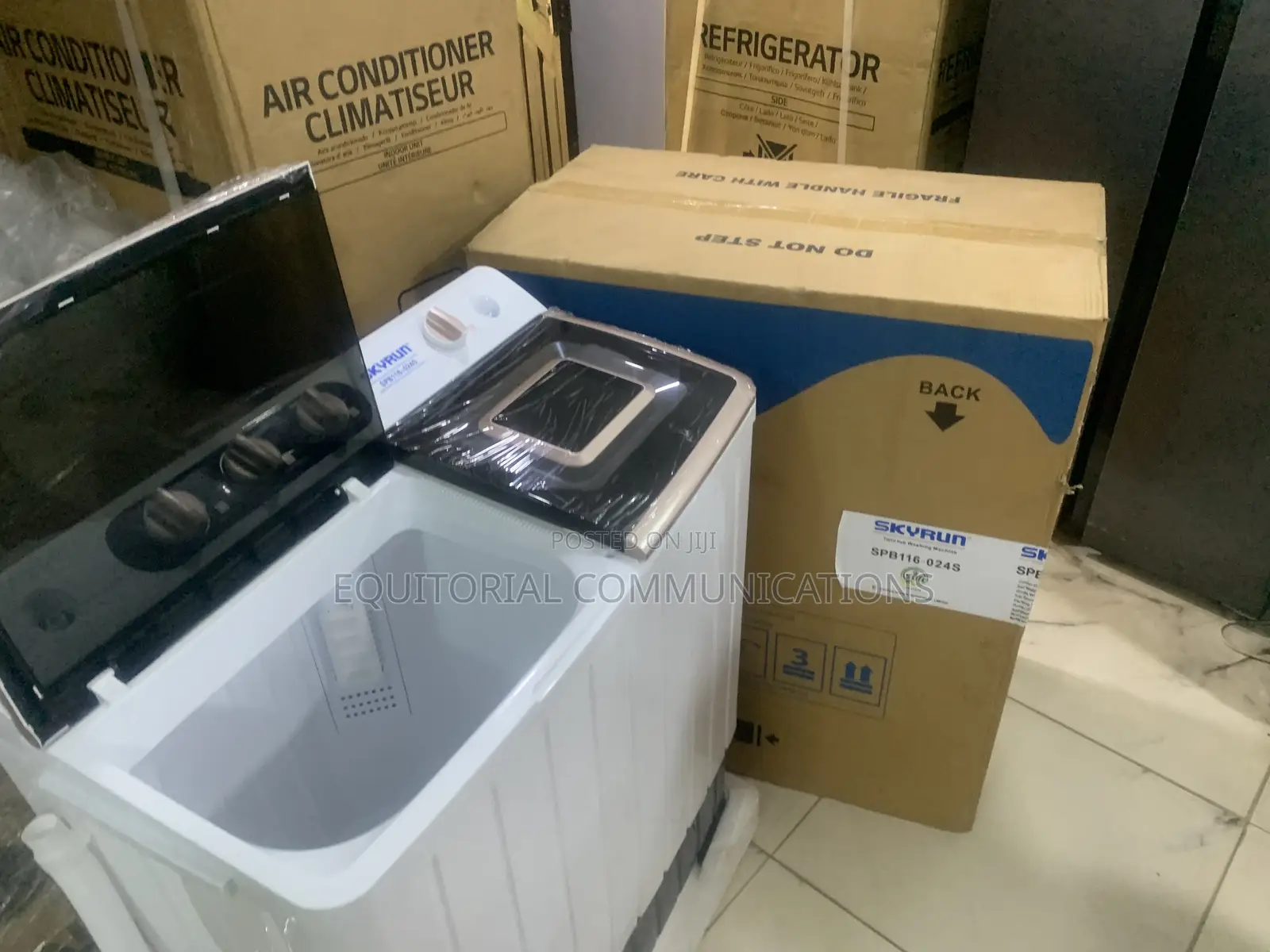 SKYRUN 11KG Manual Twin Tub Washing Appliance