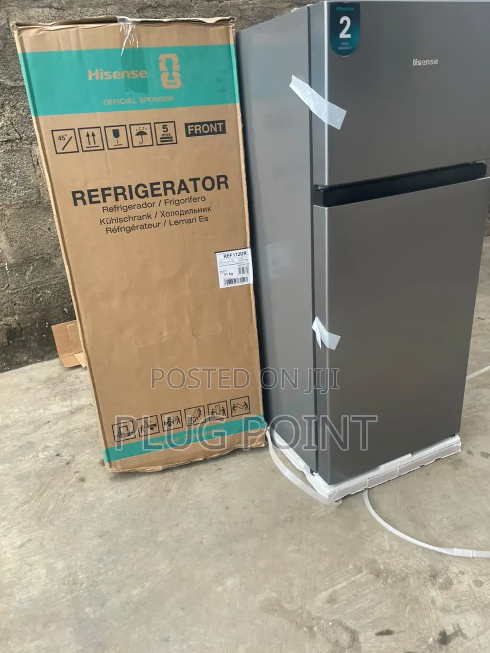 Hisense 124l Refrigerator for Dorms and Studios