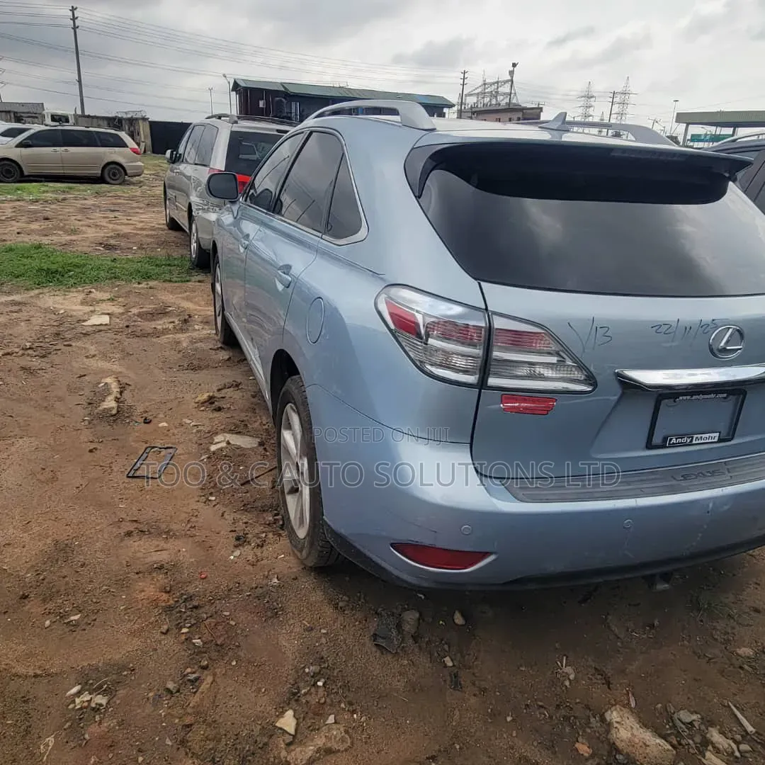 Lexus RX 2012 Blue