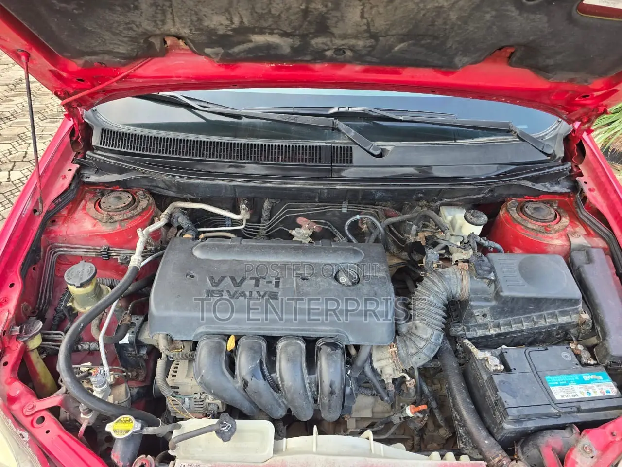 Toyota Matrix 2006 Red