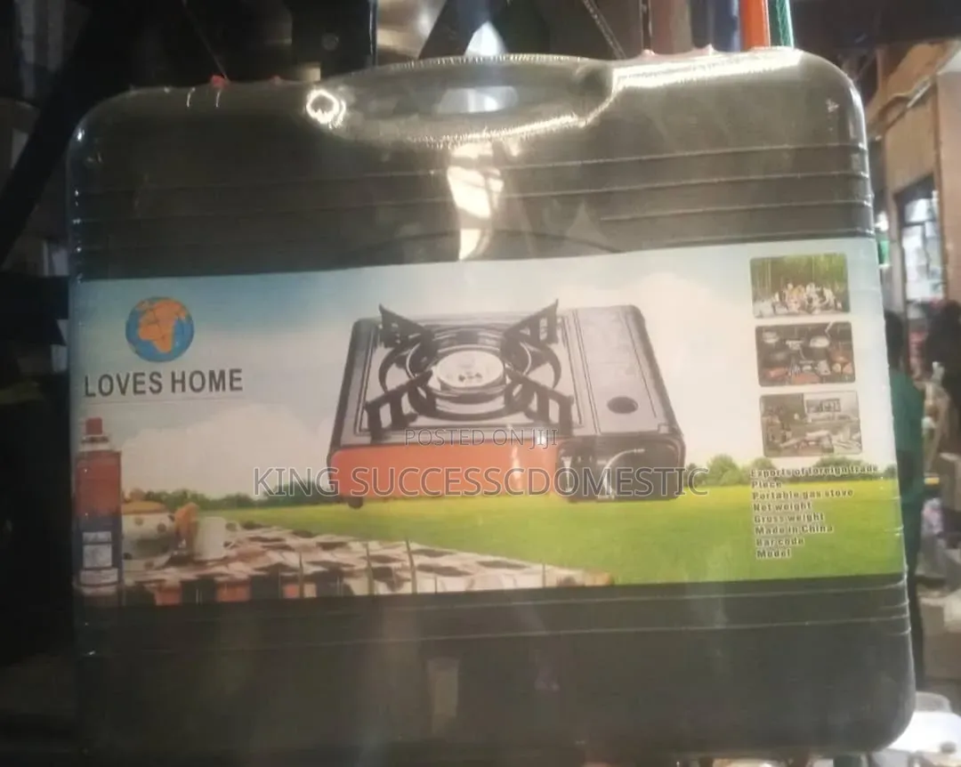 Home Portable Single Burner Gas Stove With Hard Carry Case