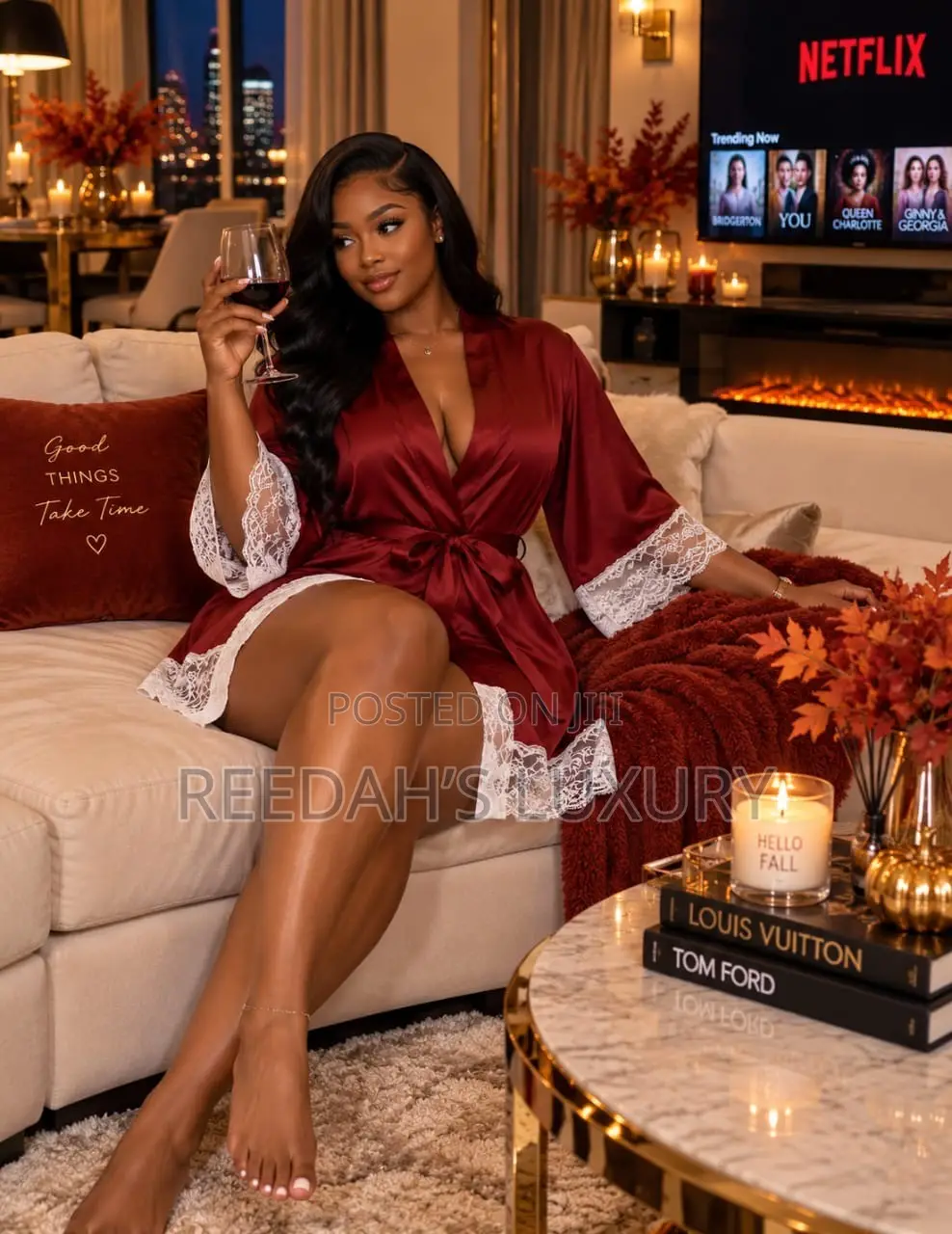 Elegance Silk Robe