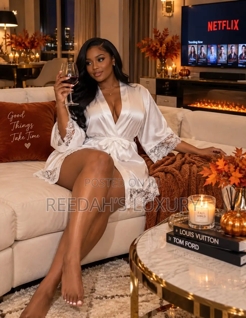 Elegance Silk Robe
