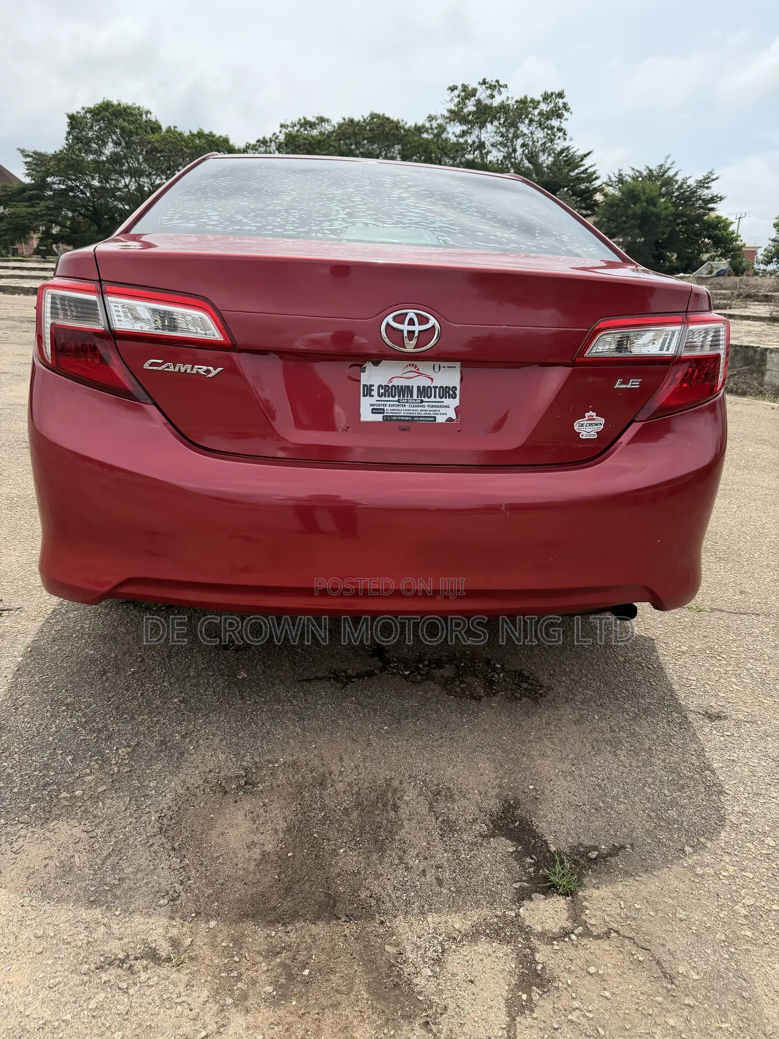Toyota Camry L 4dr Sedan (2.5L 4cyl 6A) 2013 Red