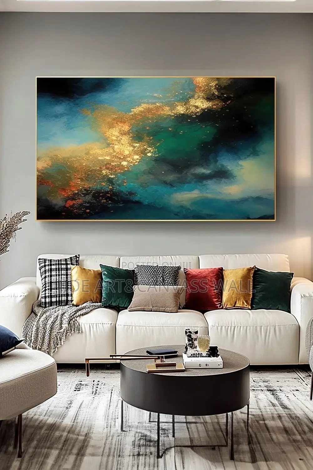 Foreign Canvas With Gutter Frame