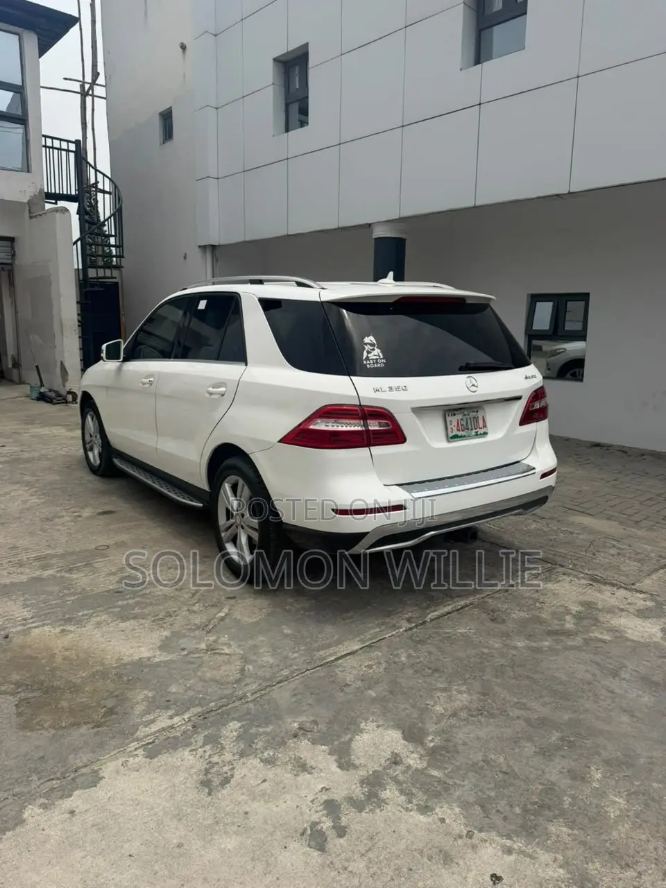 Mercedes-Benz M Class ML350 4dr SUV (3.5L 6cyl 7A) 2014 White