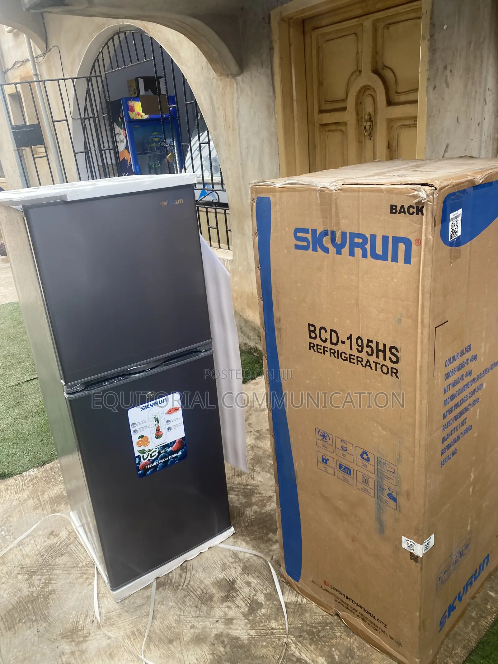 Skyrun BCD-195hs Home Cooling Fridge 195l Top Freezer