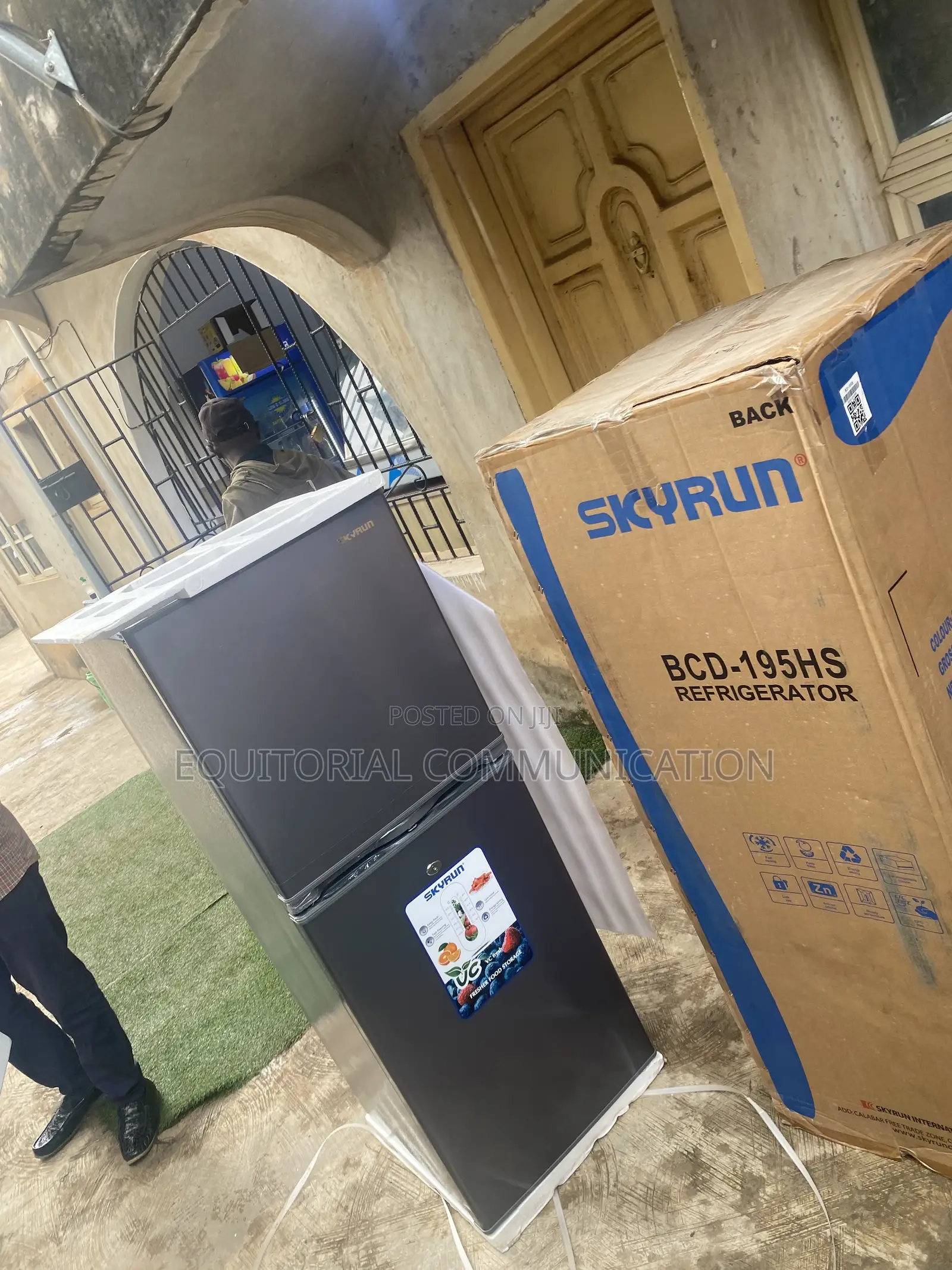 Skyrun BCD-195hs Home Cooling Fridge 195l Top Freezer