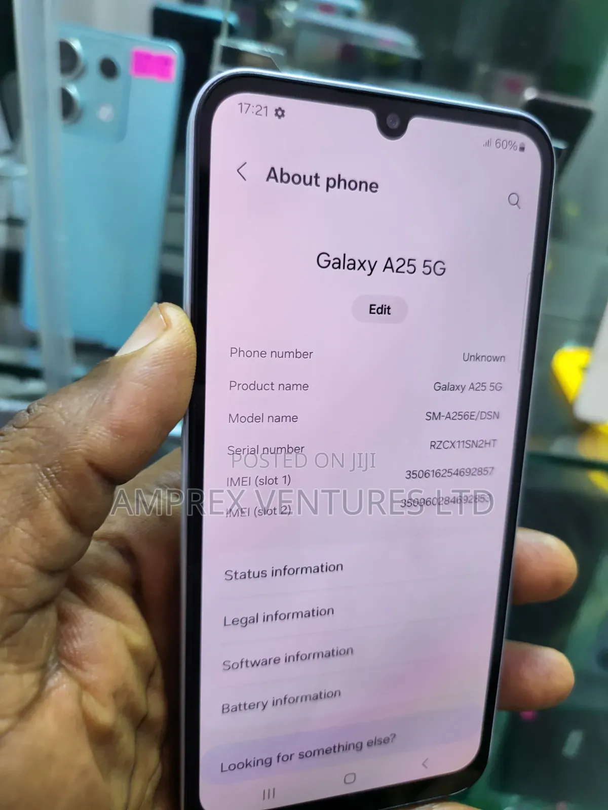 Samsung Galaxy A25 128 GB White