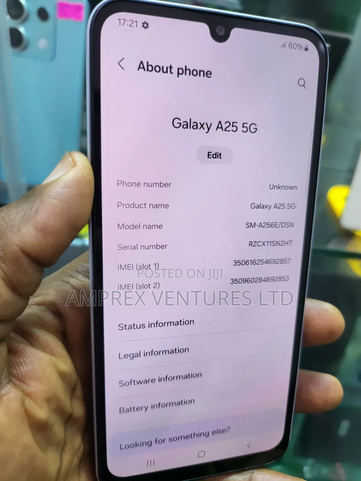 Samsung Galaxy A25 128 GB White