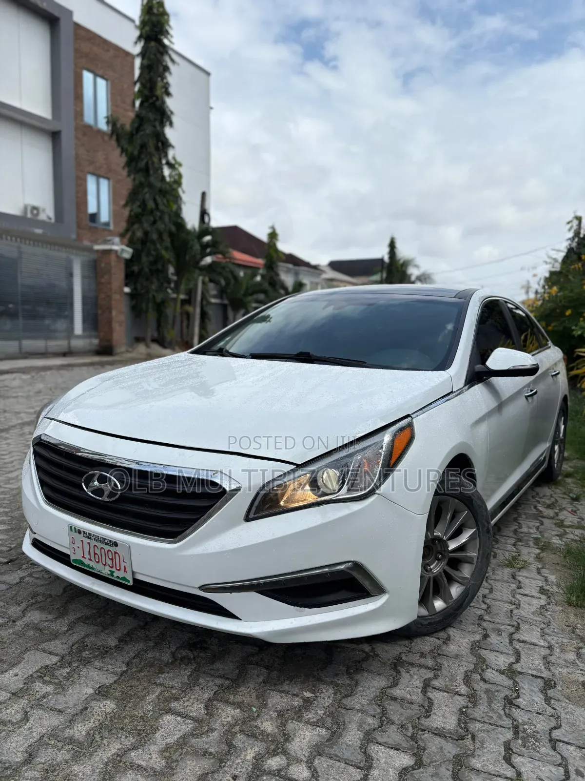 Hyundai Sonata 2015 White
