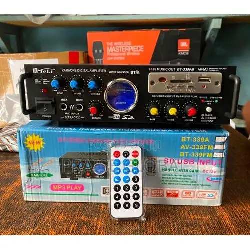Karaoke Bt-339fm Audio Amplifer