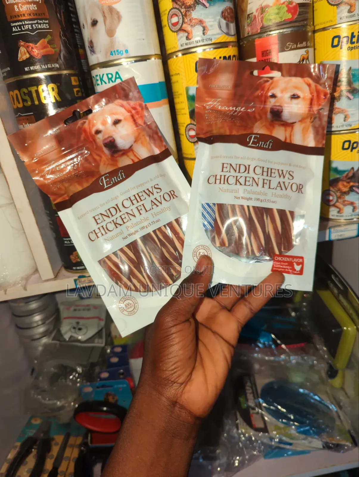 Ebdi Chew Chicken Flavor Dog Reward Treats