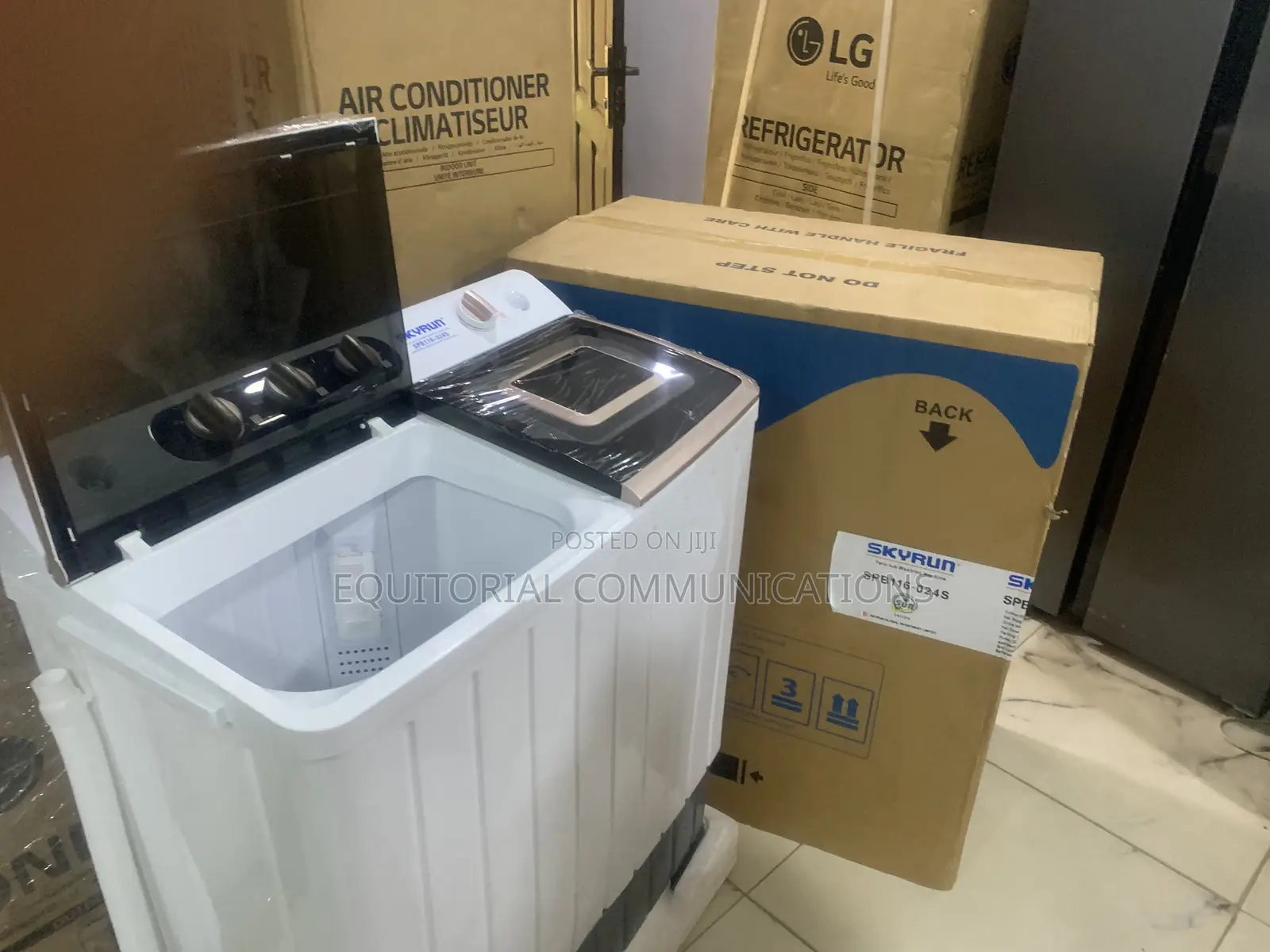 SKYRUN 11KG Washing Machine With Twin Tub Design