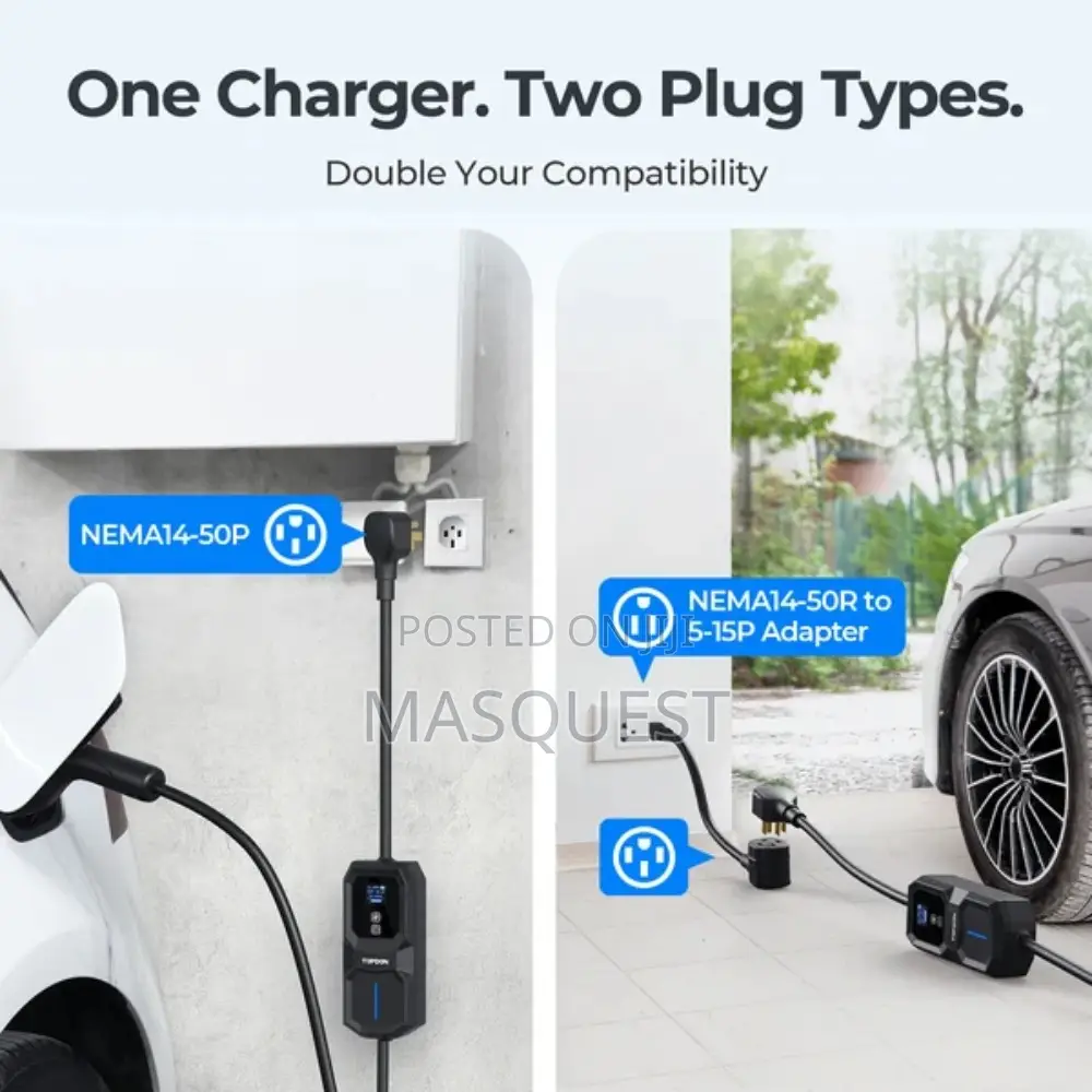 TOPDON PulseQ AC Portable EV Charger