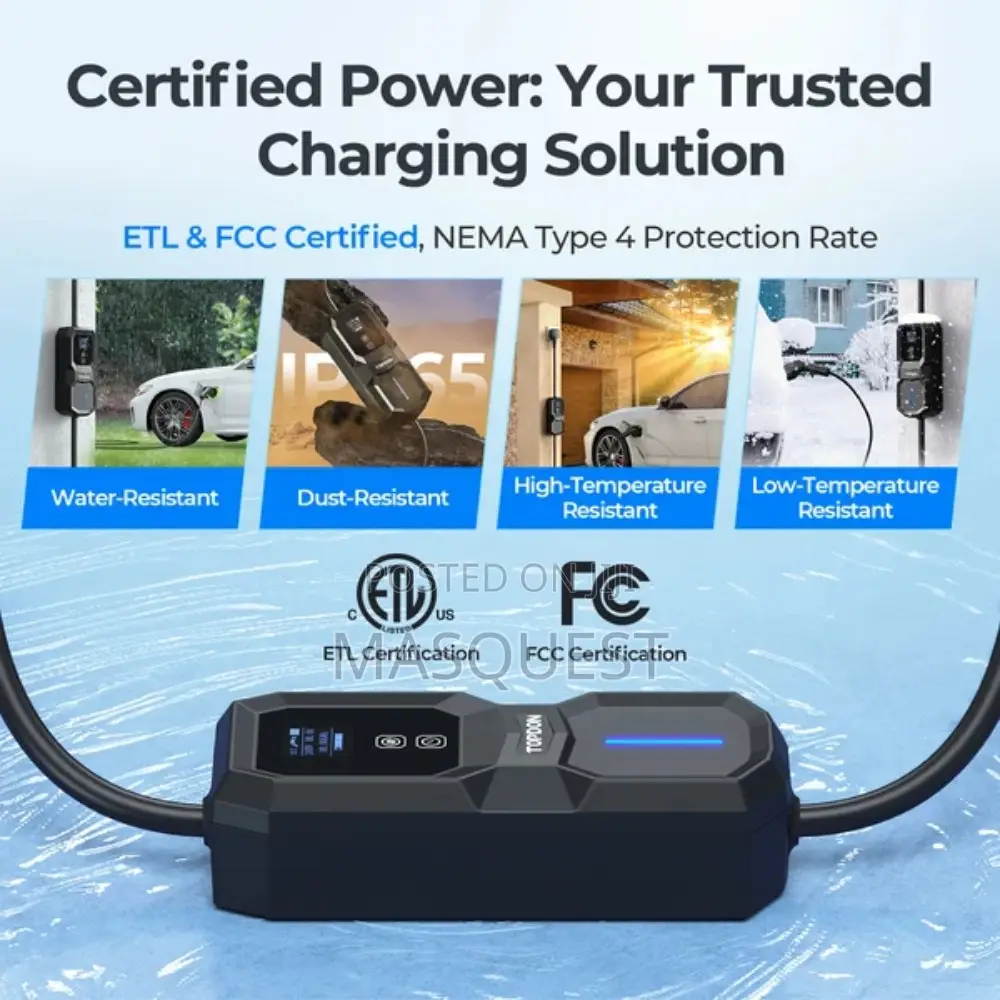 TOPDON PulseQ AC Portable EV Charger