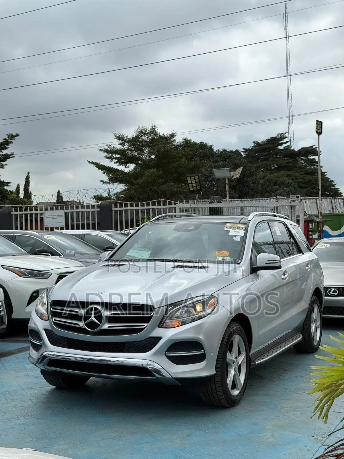 Mercedes-Benz GLE-Class GLE 350d 4MATIC 2017 Silver