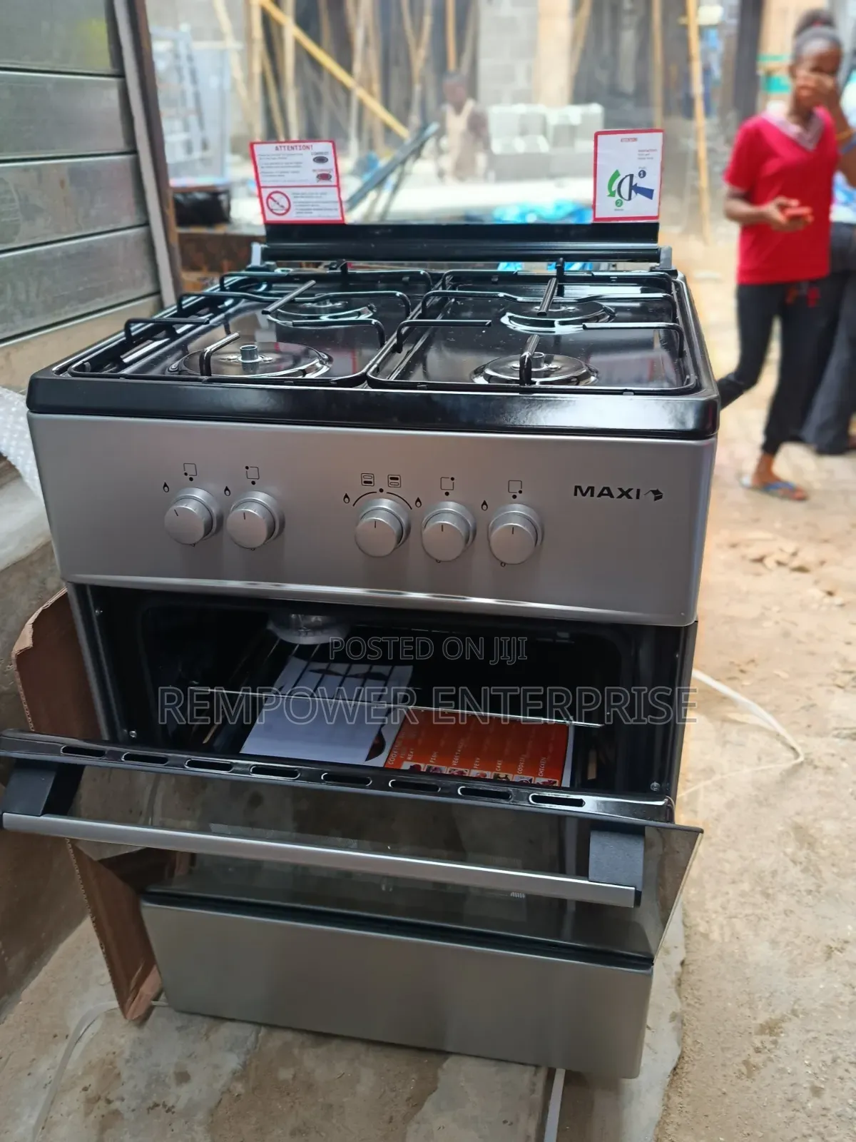 New Maxi 60 by 60 Four Burner Cooker