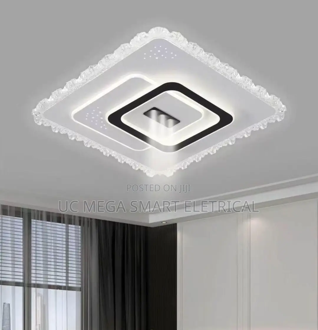 Bladeless Ceiling Fan Light Modern Minimalist Large Ceiling Lamp
