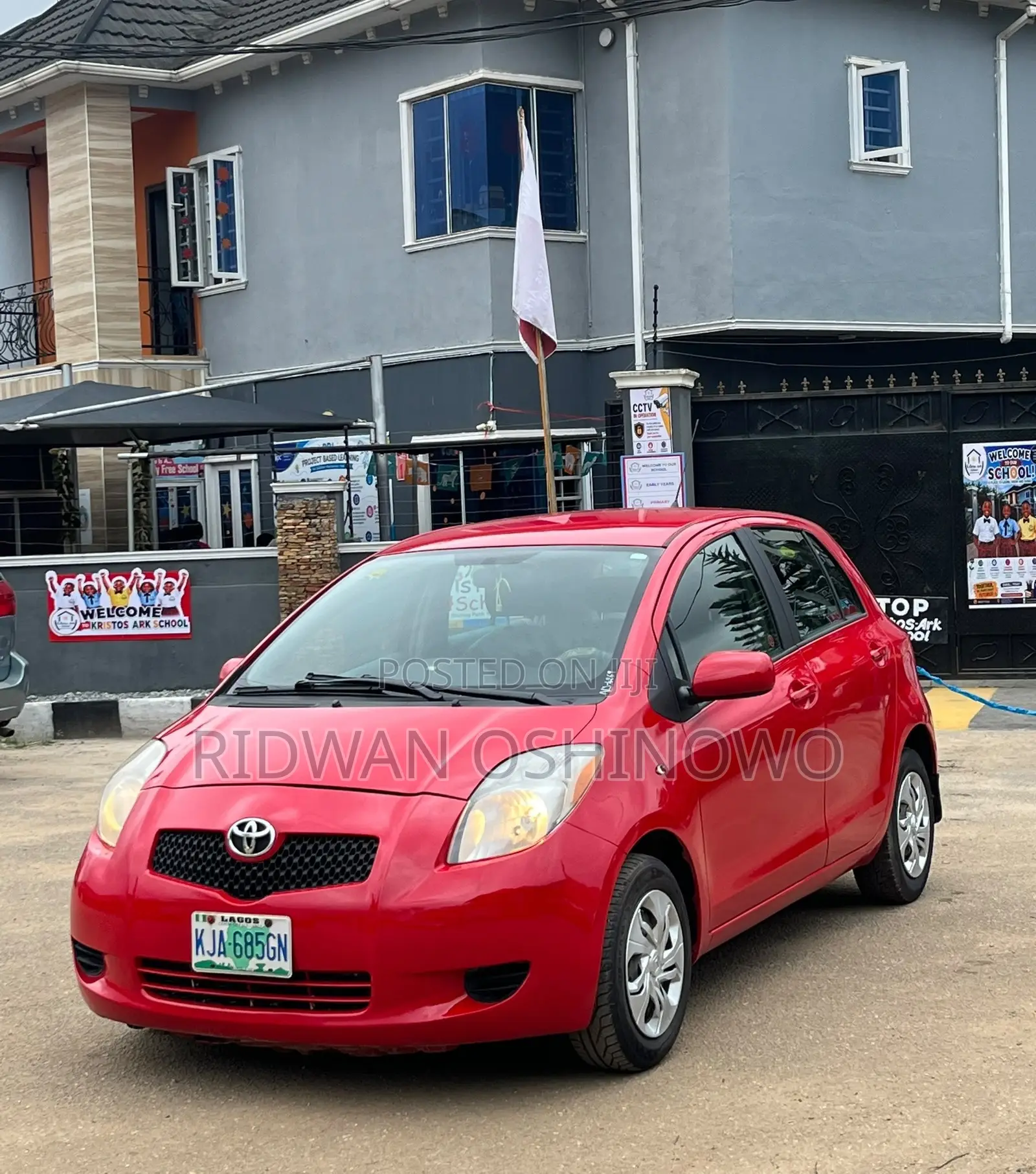 Toyota Yaris 2006 Red