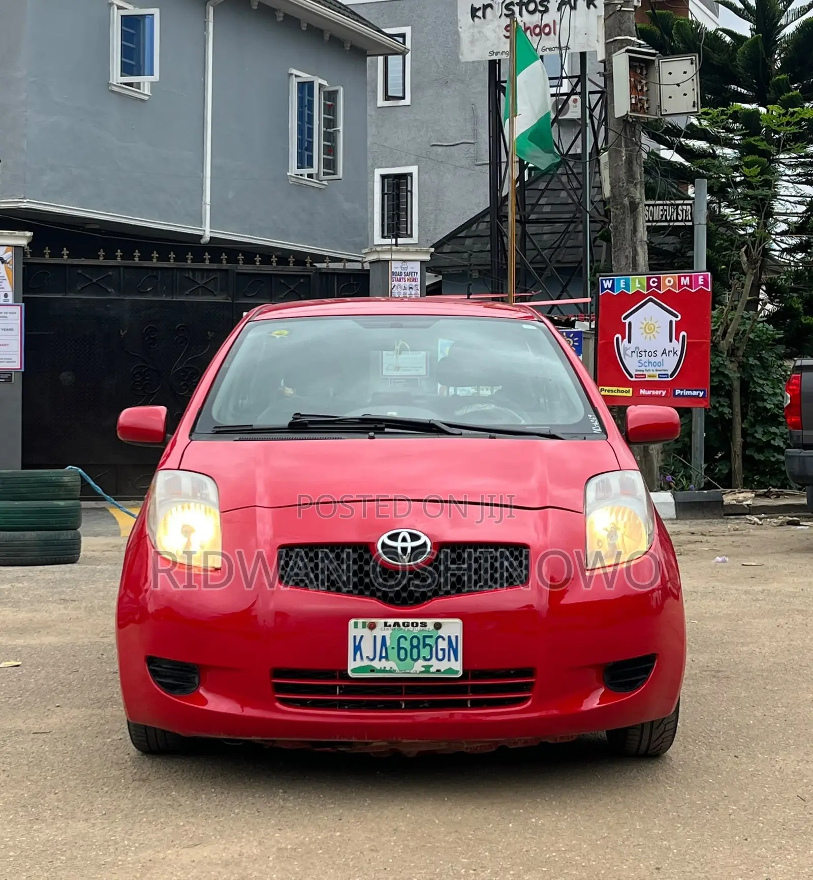 Toyota Yaris 2006 Red