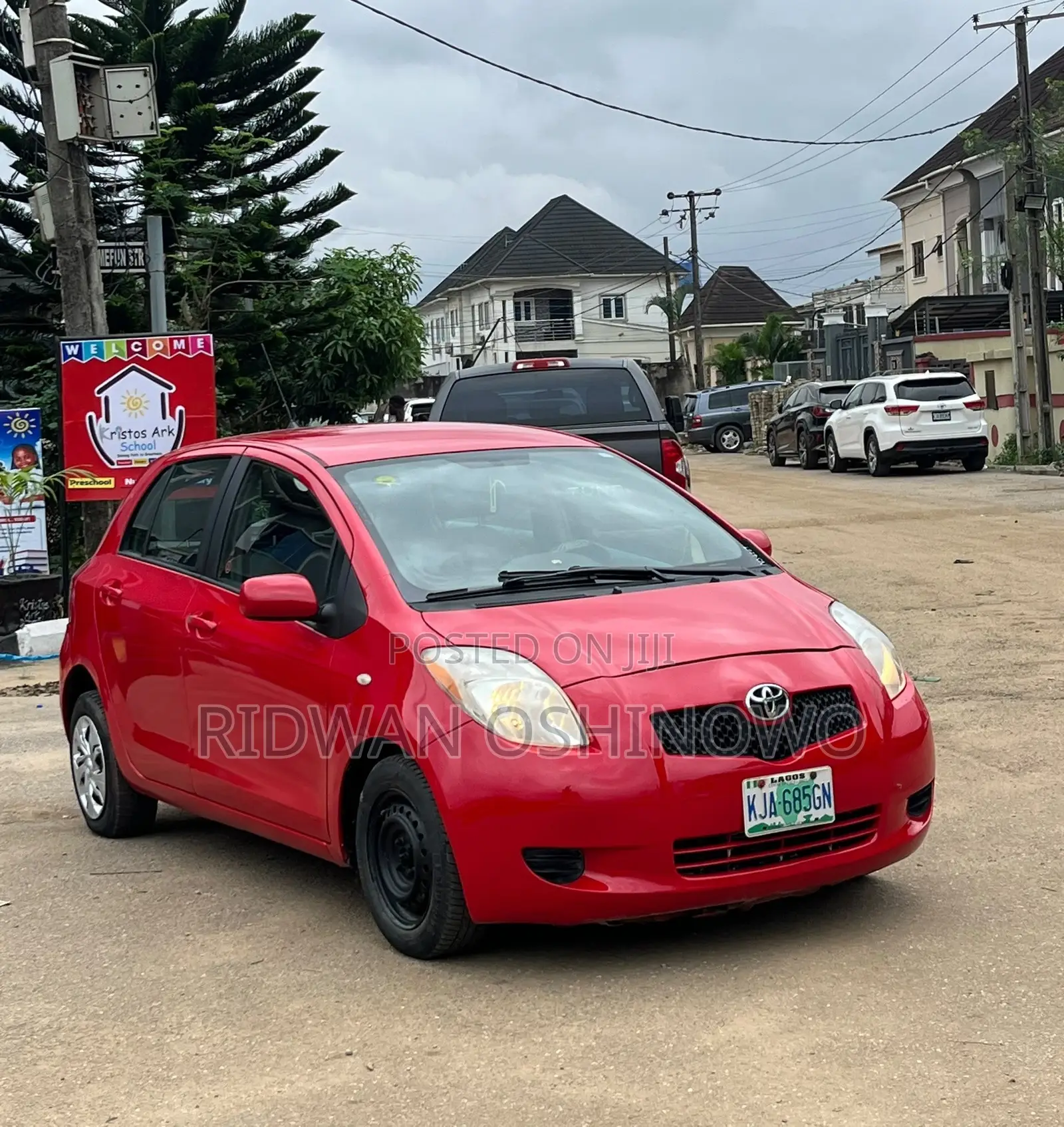 Toyota Yaris 2006 Red