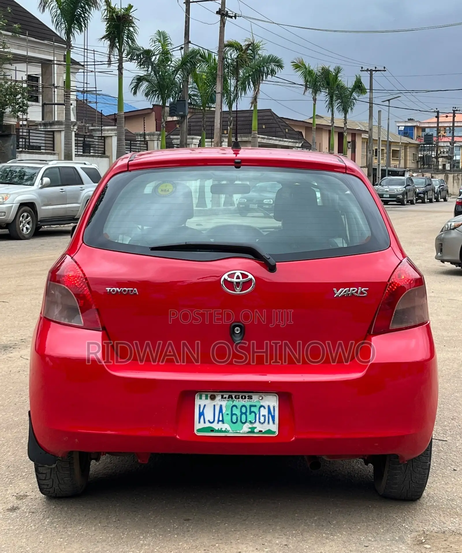 Toyota Yaris 2006 Red