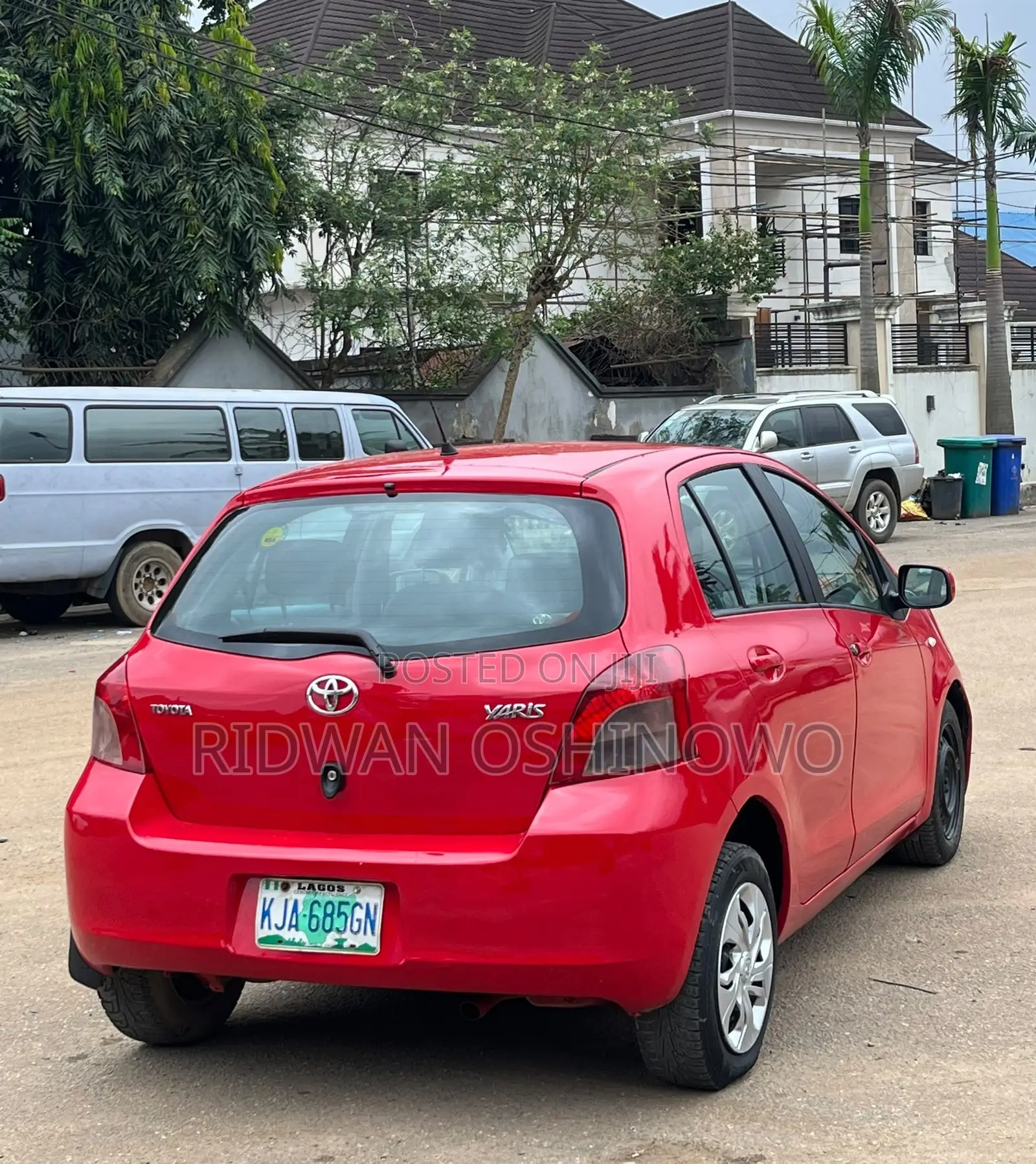 Toyota Yaris 2006 Red