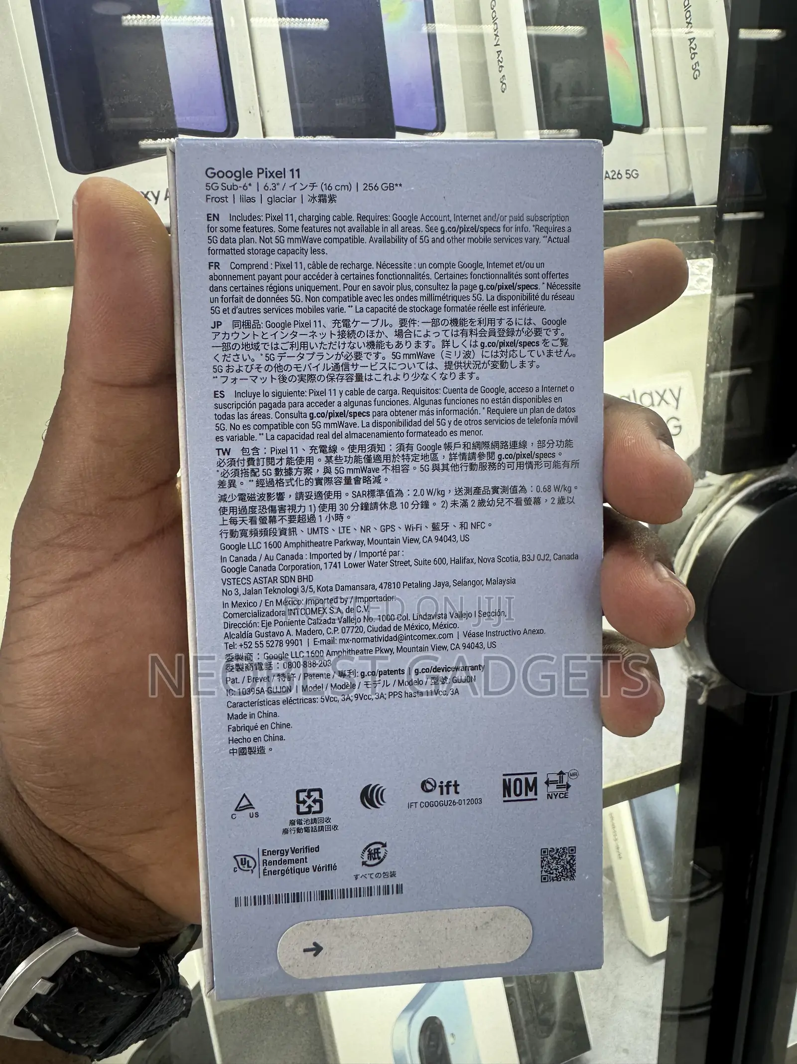New Google Pixel 11 256 GB Blue