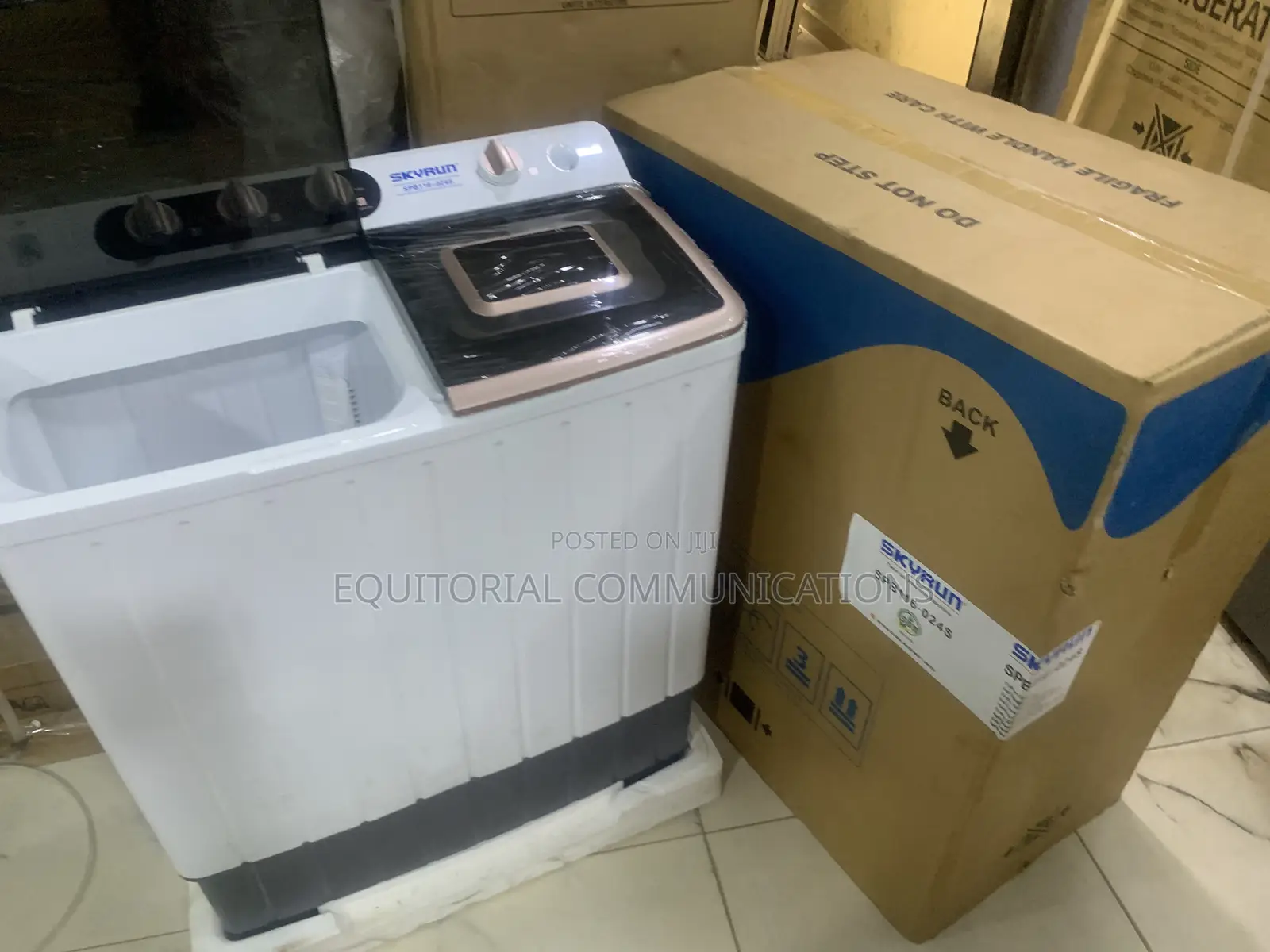 SKYRUN 11KG Twin Tub Home Laundry Washing Machine